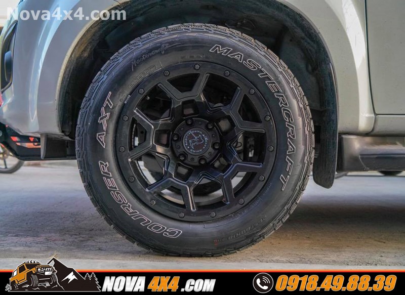 Nova4x4.com chuyên cung cấp mâm độ dành cho xe bán tải Mazda BT50 2018 2019 2020