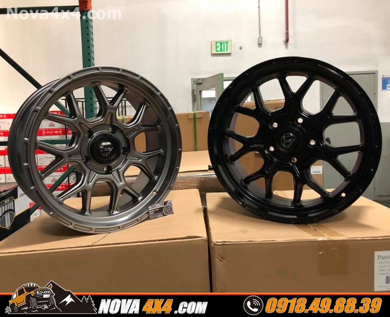 Nova4x4.com chuyên phân phối mâm độ dành cho xe bán tải mitsubishi triton 2019