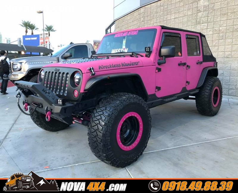 Xe bán tải Navarra 2018 2019 2020 gắn mâm độ 18 inch hầm hố