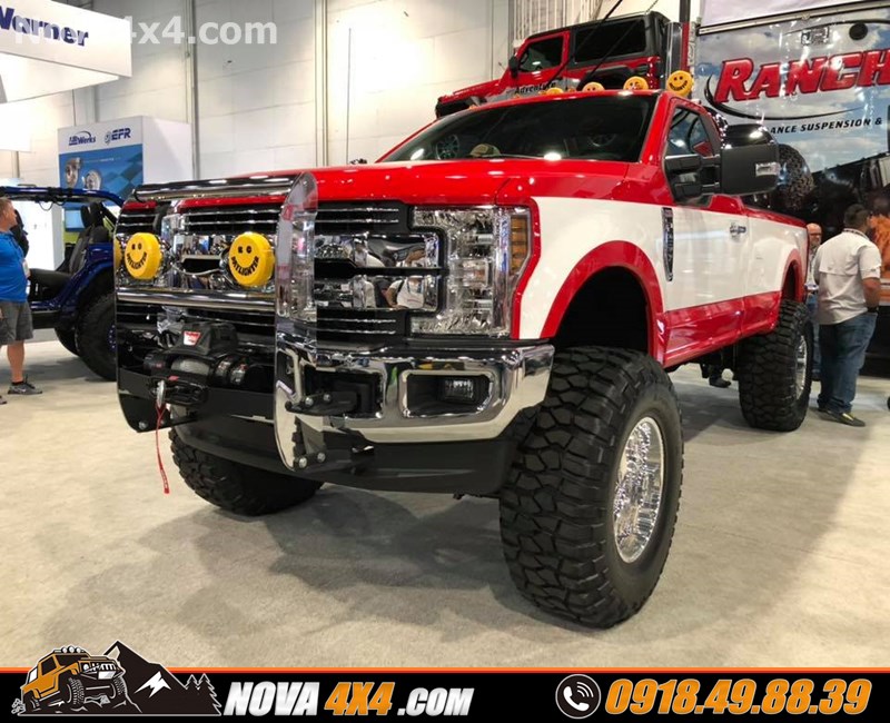 Xe Ford Ranger Biturbo 2019 gắn mâm độ 20 inch cực đẹp