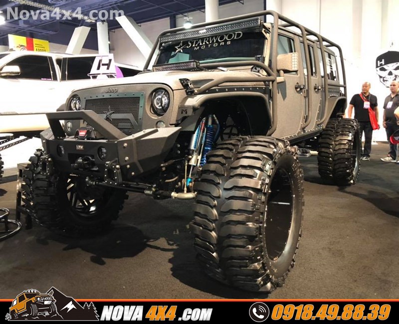 Thay mâm lốp Rhino Offroad cho xe bán tải dòng xe Triton 2020