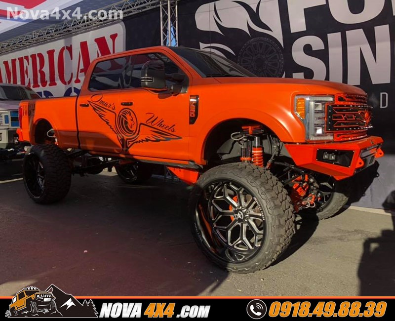 Nova 4x4 chuyên bán mâm độ dành cho xe bán tải Ford Ranger Biturbo 2018 2019 2020