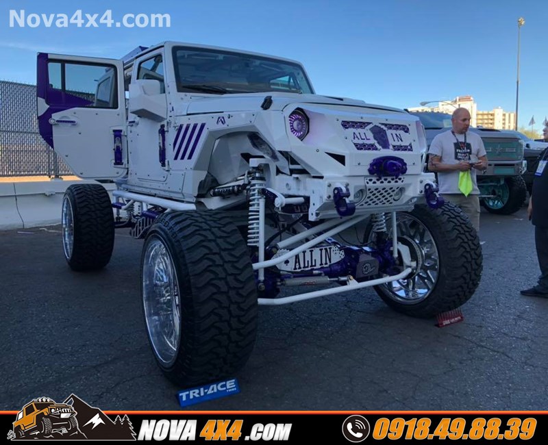 Xe bán tải Bt50 2019 gắn mâm độ 17 inch đẳng cấp