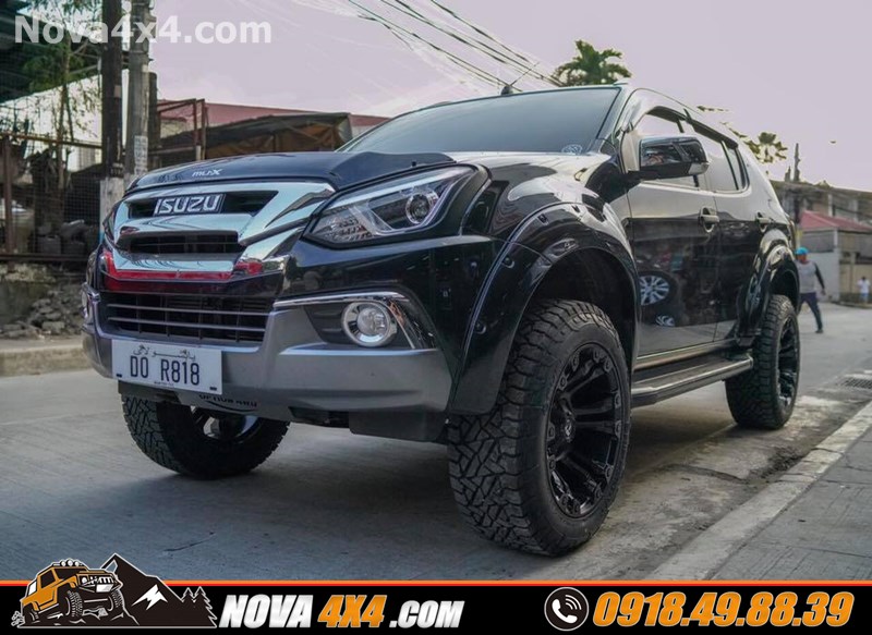 Xe Nissan Navarra 2018 2019 2020 độ mâm lốp 17 inch chất