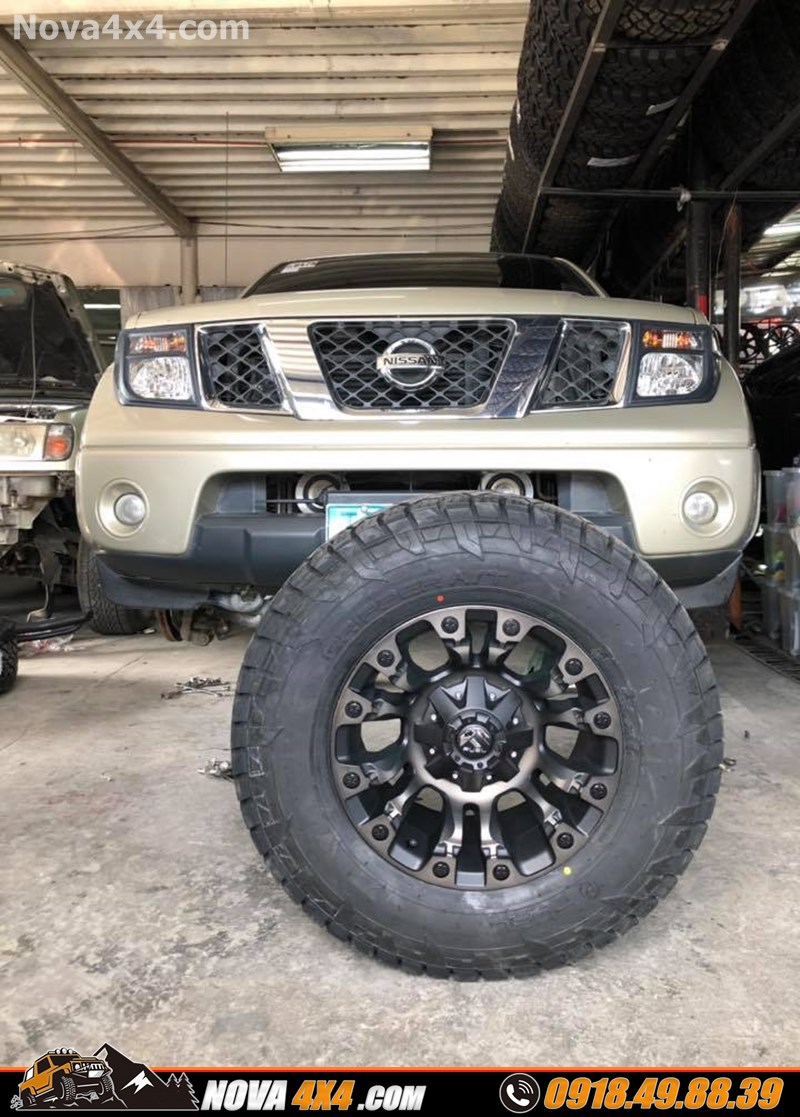 Gắn mâm lốp BFGoodrich Offroad cho xe Mazda Bt50 2020