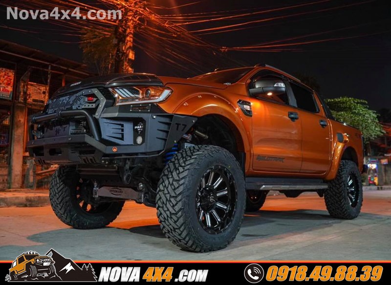 Thay mâm lốp Discoverer Offroad lên xe bán tải Mitsubishi Triton 2019
