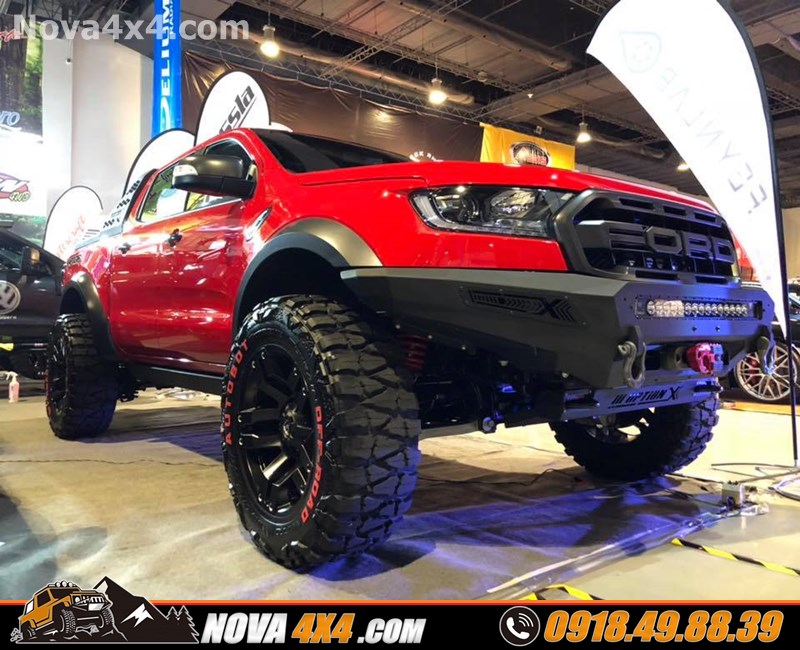 Độ mâm lốp Fuel Offroad cho xe Ford Ranger Wildtrak 2018 2019 2020