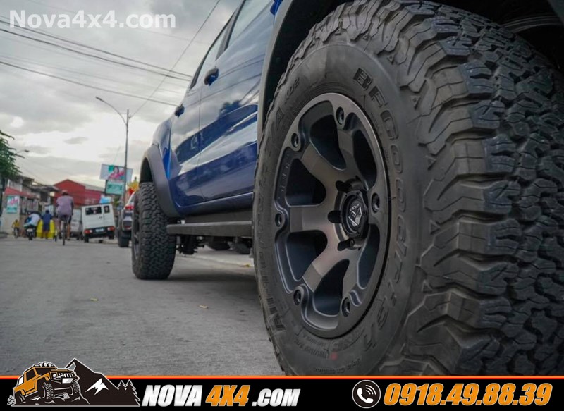 Độ mâm lốp Fuel Offroad lên xe bán tải loại xe BT50 2019