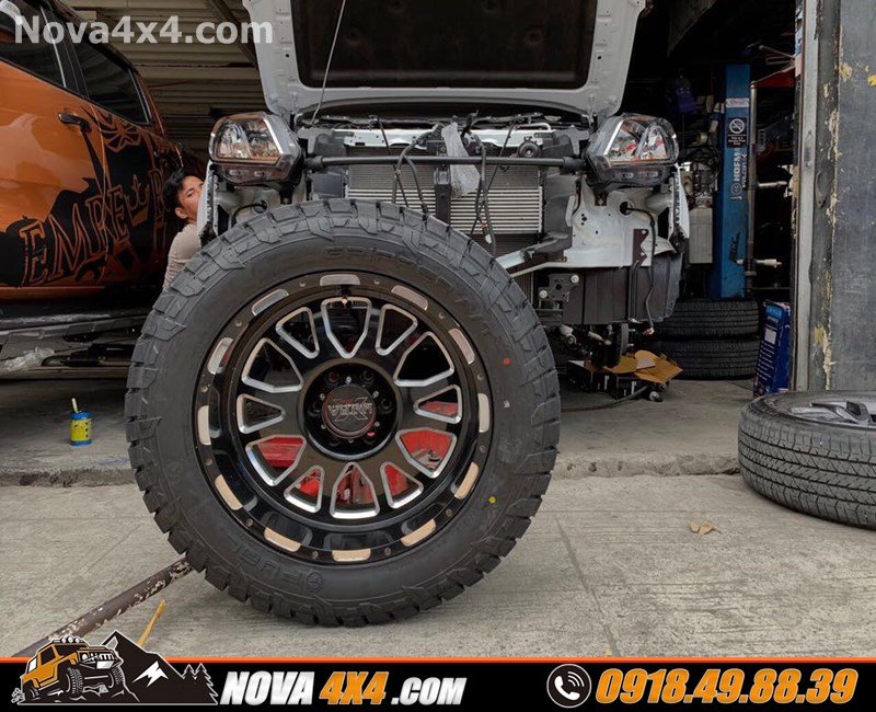 Bảng giá mâm độ 18 inch dành cho xe bán tải Mazda Bt50 2018 2019