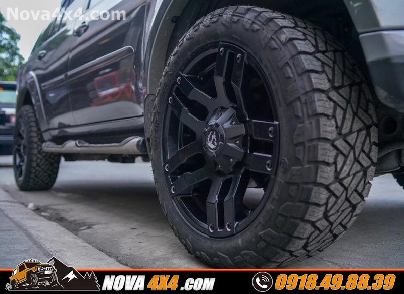 Độ mâm lốp Fuel Offroad lên xe Ford Ranger Wildtrak 2020