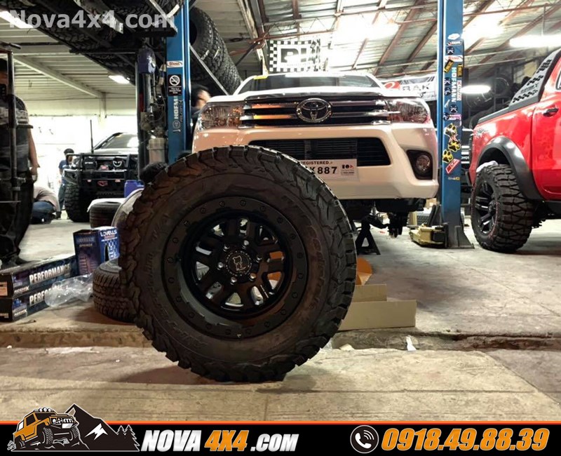 Xe bán tải Ford Ranger Biturbo 2018 2019 2020 lên mâm độ 20 inch đẳng cấp