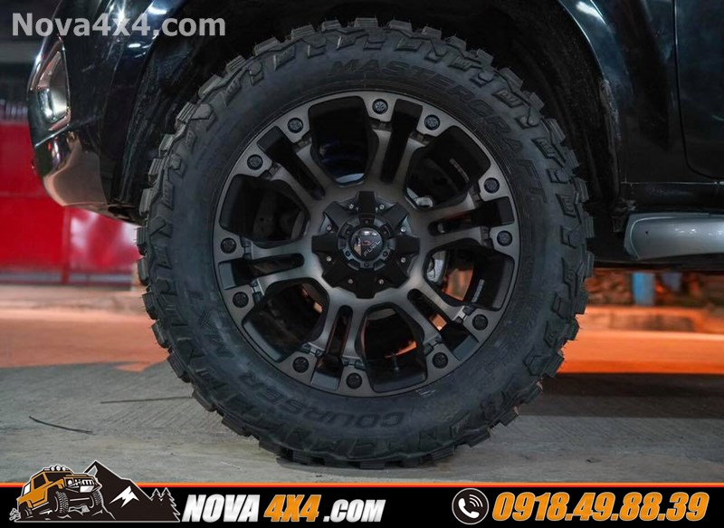 Nova 4x4 chuyên cung cấp mâm độ cho xe Nissan Navarra 2019