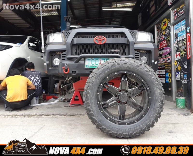 Nova4x4.com chuyên cung cấp mâm độ cho xe bán tải Ford Ranger Biturbo 2019