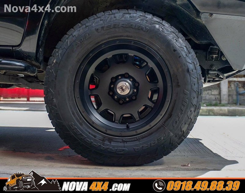 Nova4x4.com chuyên bán mâm độ cho xe bán tải Ford Ranger Wildtrak 2019