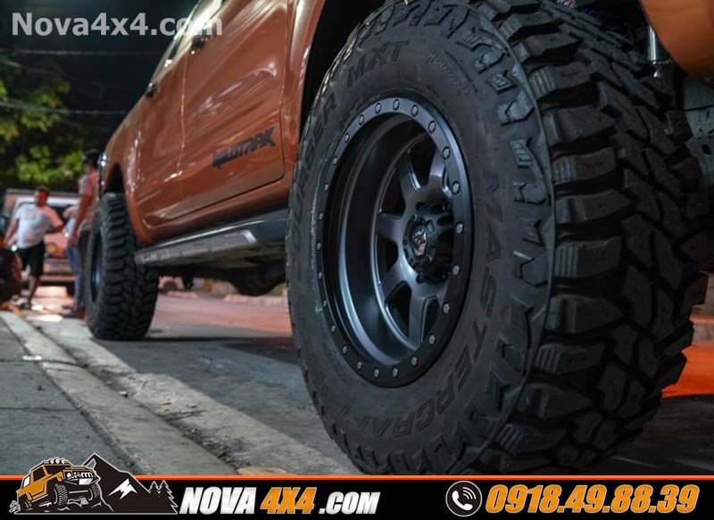 Xe Ford Ranger Biturbo 2018 2019 2020 lên mâm độ 20 inch đẳng cấp