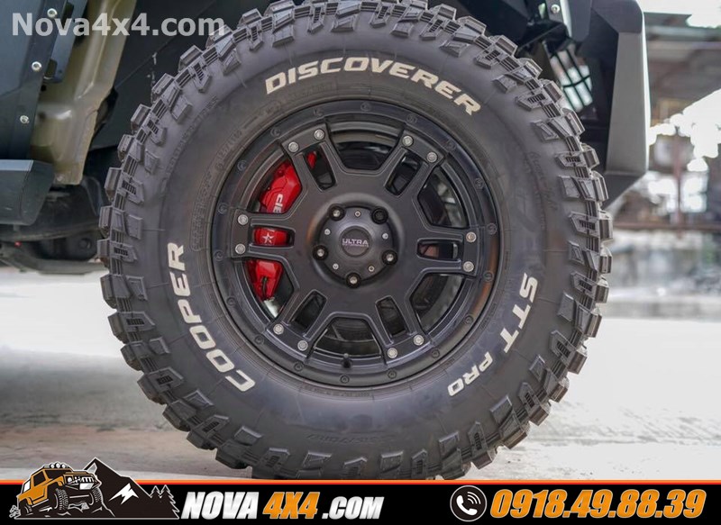 Xe Navarra 2019 lên mâm độ 18 inch hầm hố