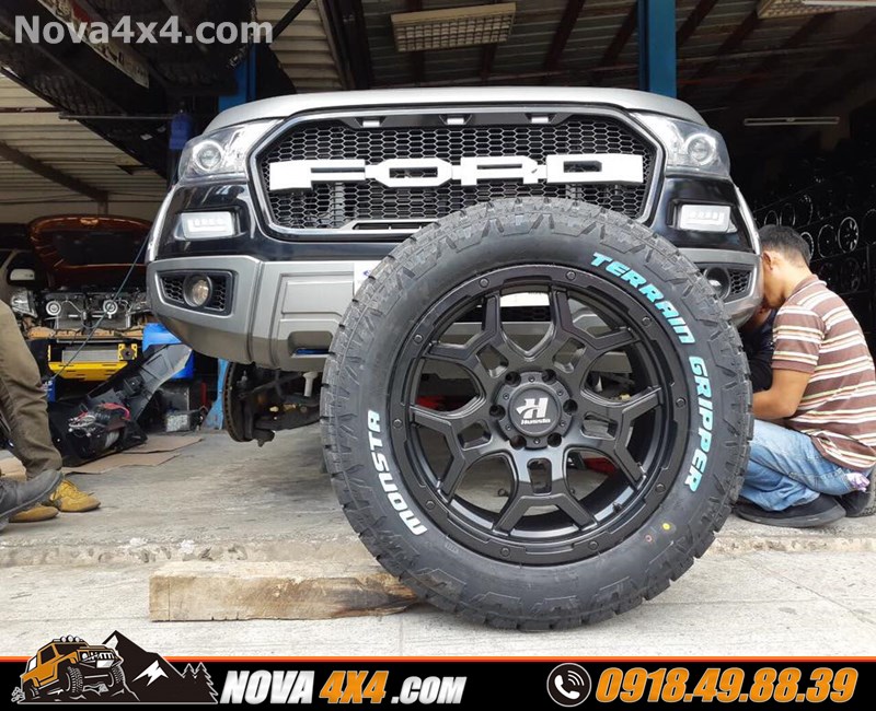 Độ mâm lốp Fuel Offroad dành cho xe bán tải xe Colorado 2018 2019 2020