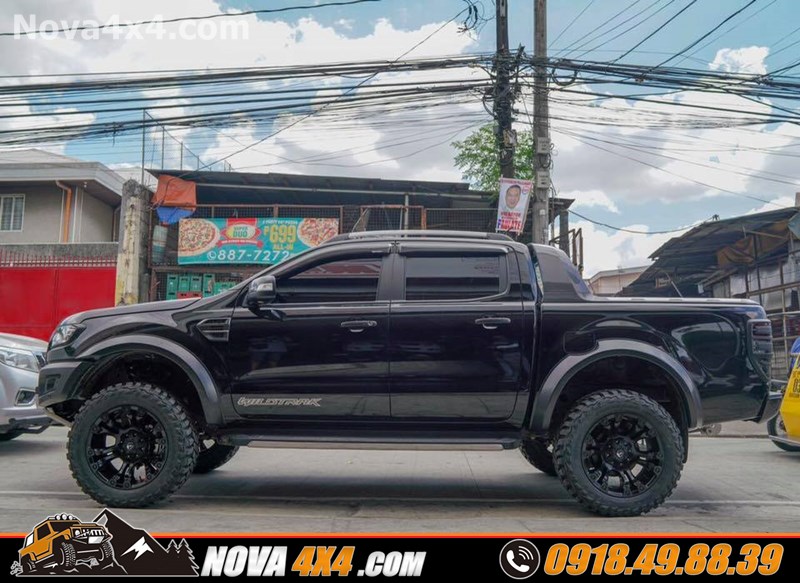 Thay mâm lốp Fuel Offroad cho xe Ford Ranger Biturbo 2018 2019 2020