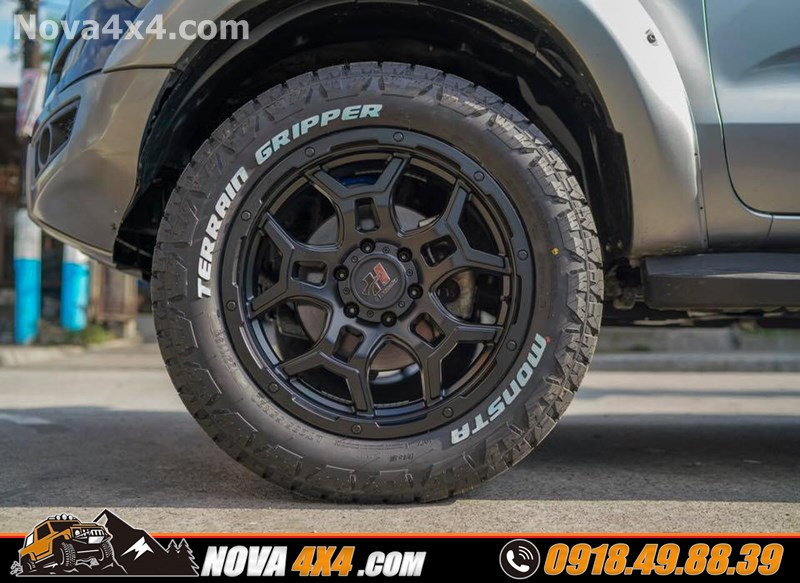 Nova 4x4 chuyên bán mâm độ dành cho xe xe Isuzu Dmax 2019