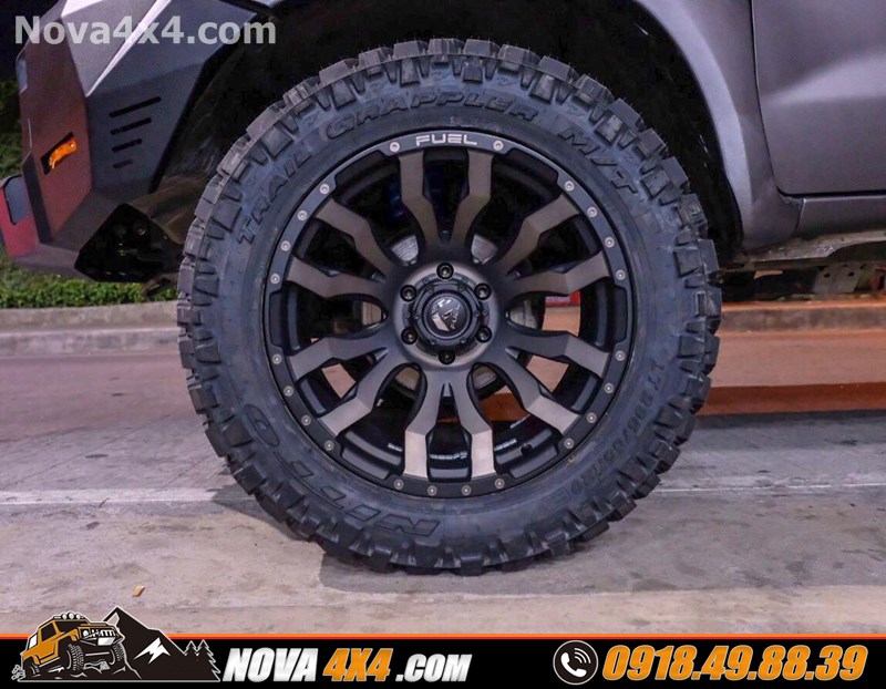 Nova 4x4 chuyên bán mâm độ cho xe bán tải Ford Ranger Biturbo 2019