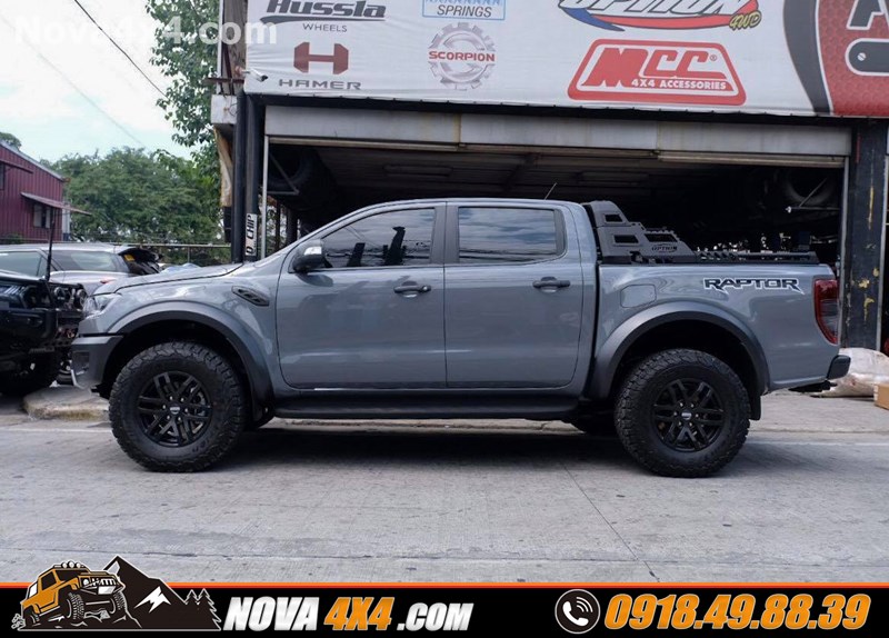 Gắn mâm lốp Fuel Offroad dành cho xe Ford Ranger Wildtrak 2020