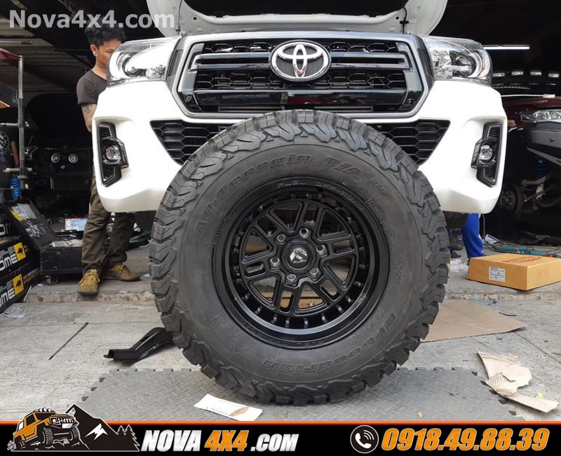 Nova4x4.com chuyên bán mâm độ dành cho xe bán tải Ford Ranger Biturbo 2019
