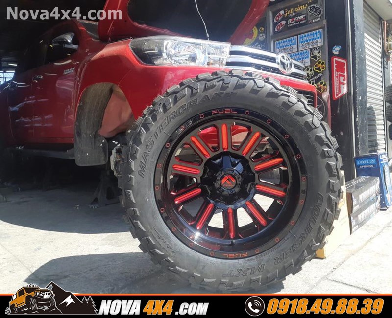 Nova4x4.com chuyên cung cấp mâm độ dành cho xe Ford Ranger Wildtrak 2019
