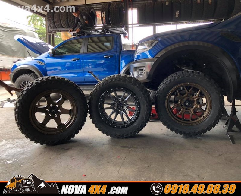 Xe dòng xe Colorado 2018 2019 2020 thay mâm lốp 20 inch đẳng cấp