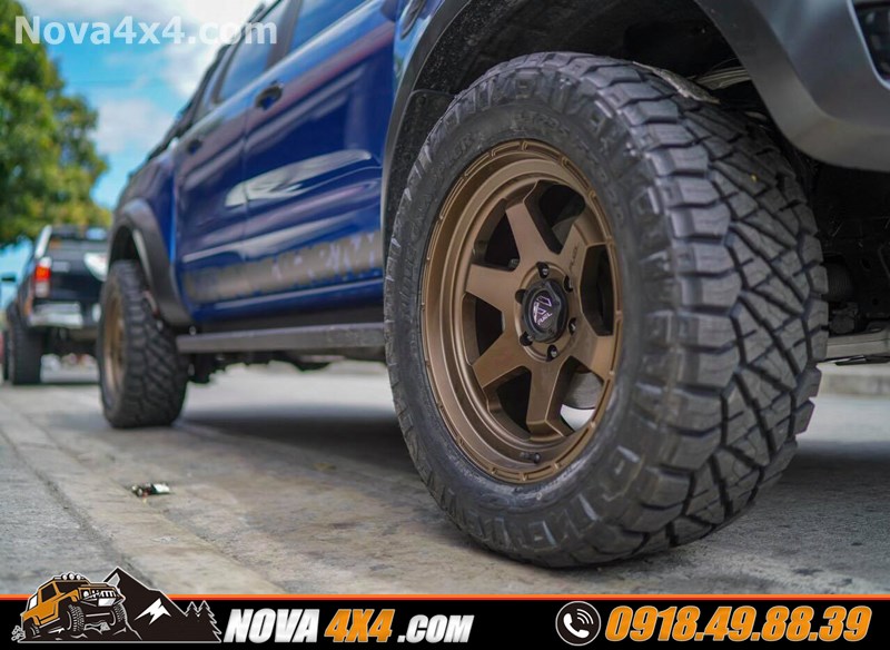 Nova4x4.com chuyên phân phối mâm độ cho xe bán tải Isuzu Dmax 2019