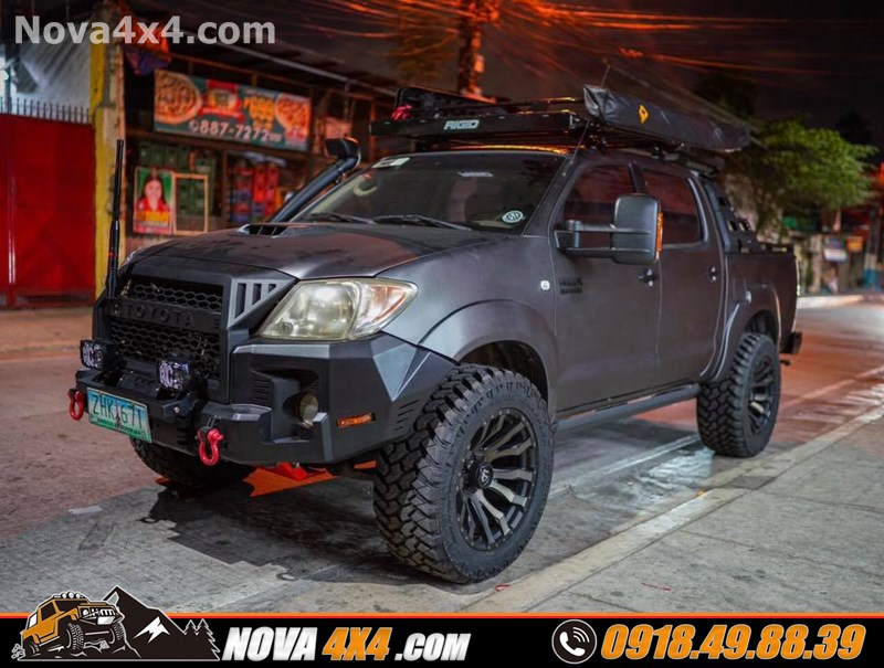 Nova 4x4 chuyên phân phối mâm độ cho xe dòng xe Hilux 2019