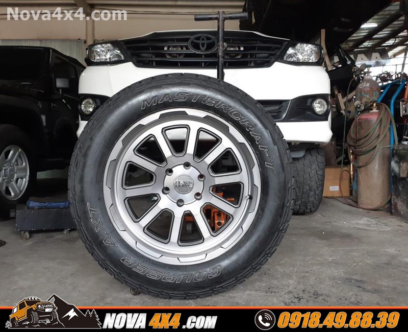 Giá mâm lốp 20 inch dành cho xe bán tải Navarra 2018 2019