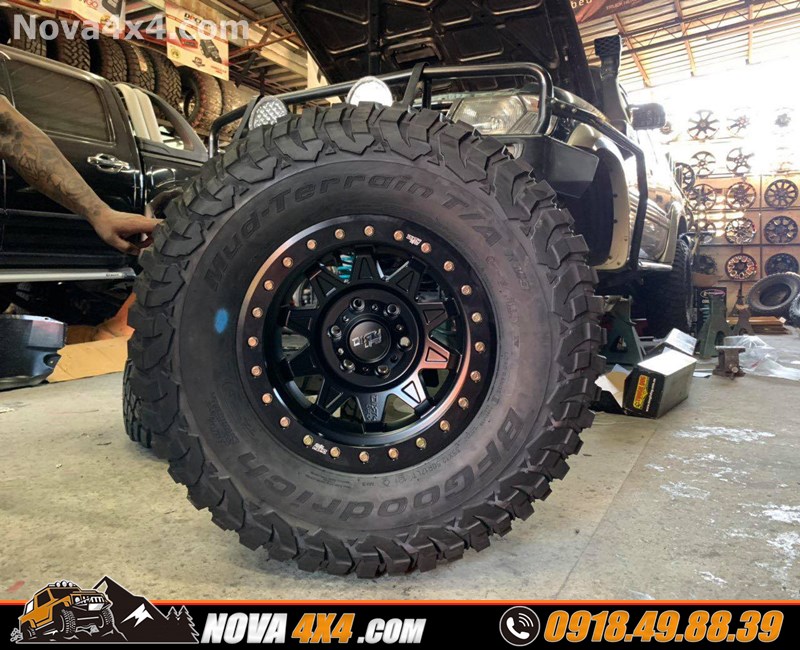 Giá mâm lốp 17 18 20 inch thay cho xe bán tải Chevrolet Colorado 2018 2019