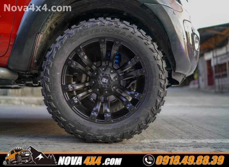 Xe Ford Ranger Biturbo 2019 gắn mâm độ 20 inch cực đẹp