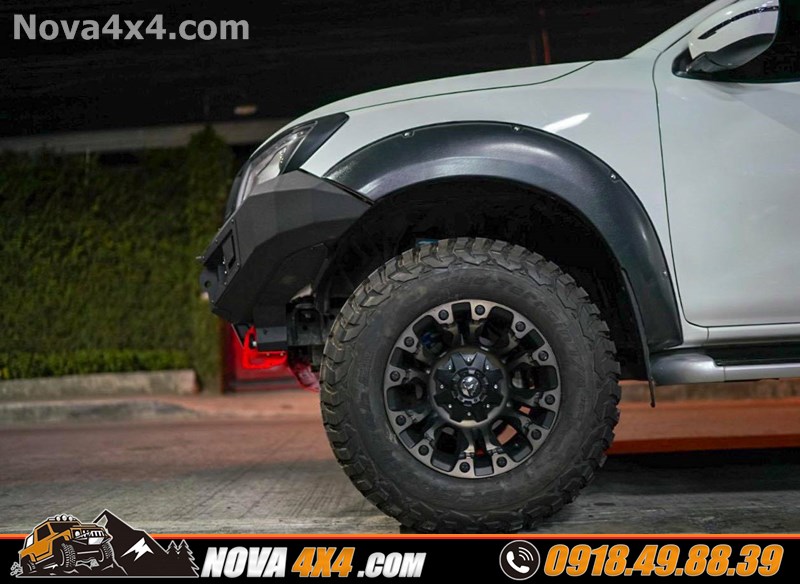 Xe Ford Ranger Wildtrak 2019 độ mâm độ 20 inch đẳng cấp