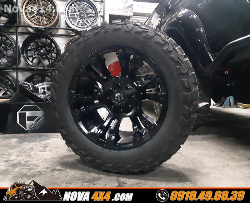 Nova4x4.com chuyên bán mâm độ dành cho xe bán tải Nissan Navarra 2019