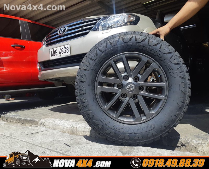 Gắn mâm lốp Fuel Offroad dành cho xe Mazda BT50 2018 2019 2020