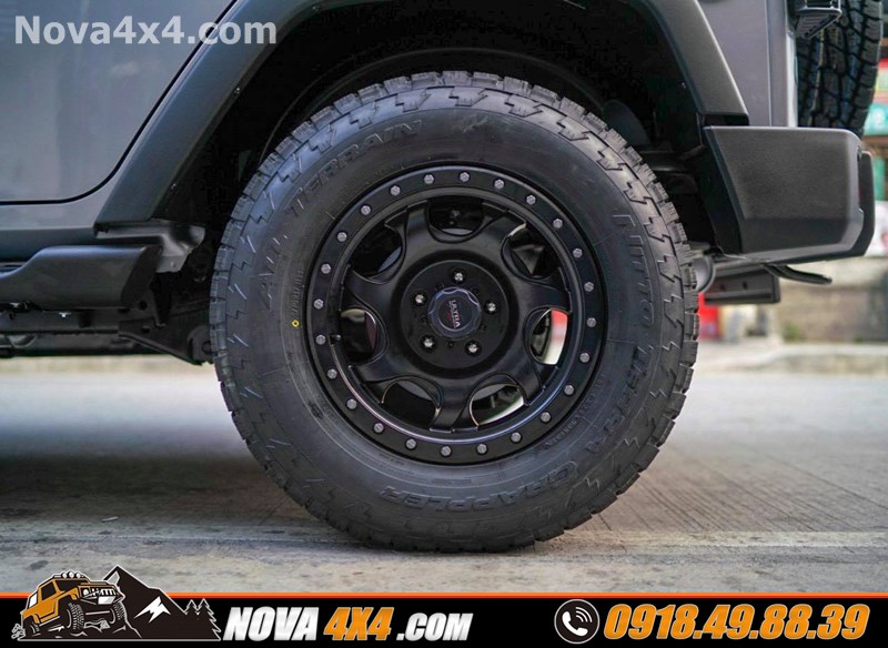 Nova 4x4 chuyên cung cấp mâm độ cho xe bán tải Navarra 2019