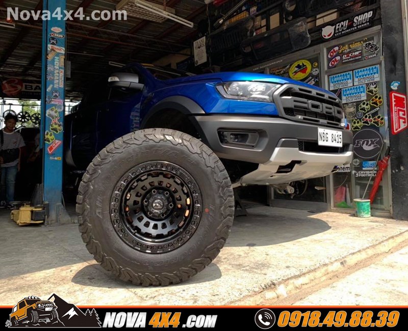 Bảng giá mâm độ 18 inch thay cho xe bán tải Ford Ranger Biturbo 2019 2020 Nova 4x4 chuyên phân phối mâm độ cho xe Ford Ranger Wildtrak 2019