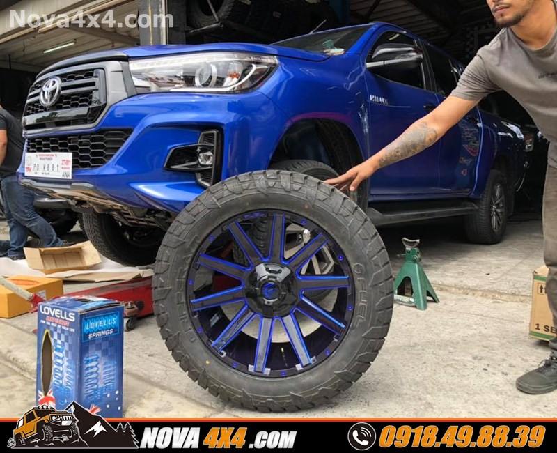  Thay mâm lốp BFGoodrich Offroad dành cho xe Dmax 2020
