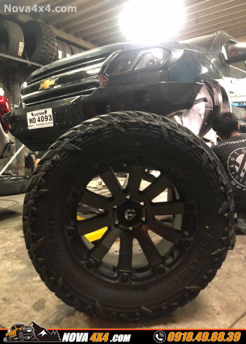 Bảng báo giá mâm lốp 17 18 20 inch thay cho xe Ford Ranger Biturbo 2019 2020