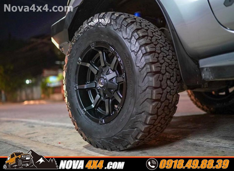 Bảng giá mâm độ 18 inch dành cho xe bán tải Navarra 2019