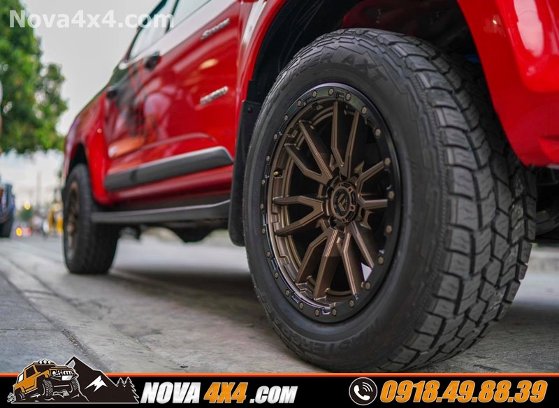 Bảng giá mâm độ 20 inch dành cho xe Chevrolet Colorado 2019 2020