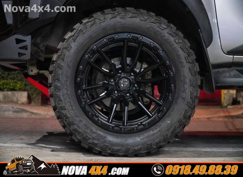 Nova4x4.com chuyên cung cấp mâm độ cho xe bán tải Ford Ranger Wildtrak 2019