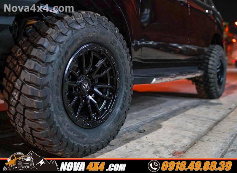 Thay mâm lốp Fuel Offroad lên xe Ford Ranger Biturbo 2018 2019 2020