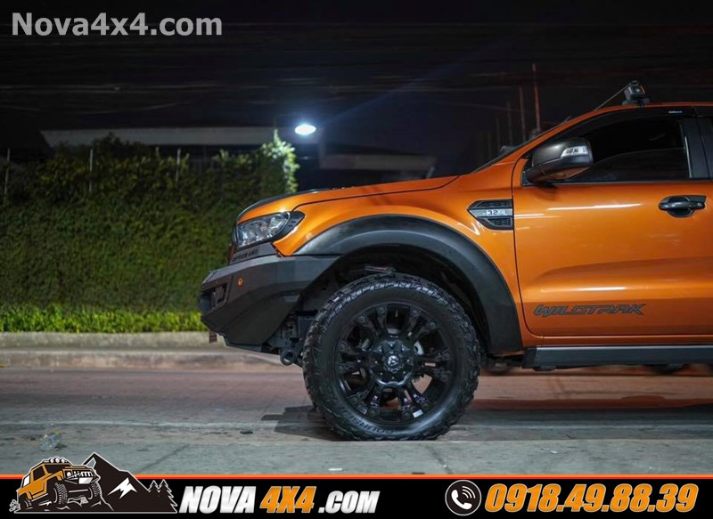 Nova4x4.com chuyên phân phối mâm độ cho xe bán tải Ford Ranger Wildtrak 2018 2019 2020