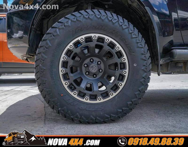 Nova4x4.com chuyên bán mâm độ dành cho xe bán tải Nissan Navarra 2018 2019 2020