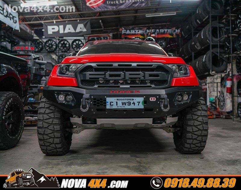 Nova4x4.com chuyên phân phối mâm độ dành cho xe bán tải Ford Ranger Biturbo 2018 2019 2020
