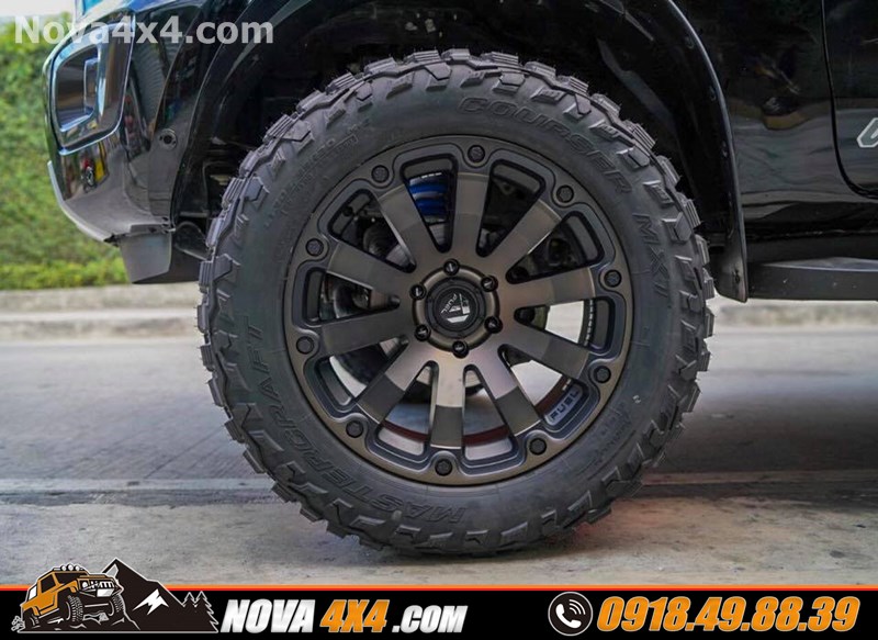 Nova4x4.com chuyên cung cấp mâm độ cho xe bán tải loại xe Hilux 2018 2019 2020
