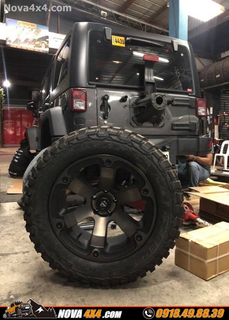 Nova 4x4 chuyên bán mâm độ dành cho xe bán tải Isuzu Dmax 2018 2019 2020