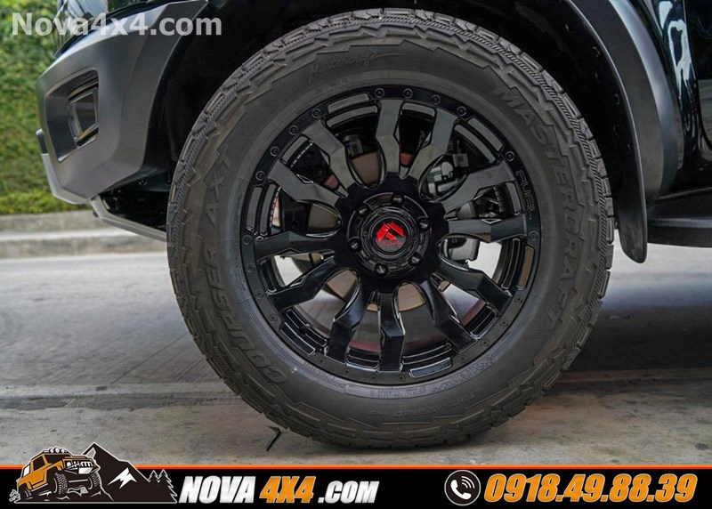 Độ mâm lốp BFGoodrich Offroad lên xe Bt50 2020